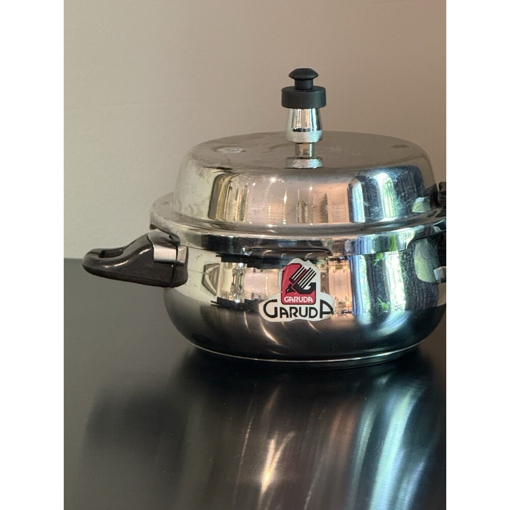 Garuda Pressure Cooker Salem Stainless Steel Stovetop Pot Pan 2.5 L - Picture 2 of 16